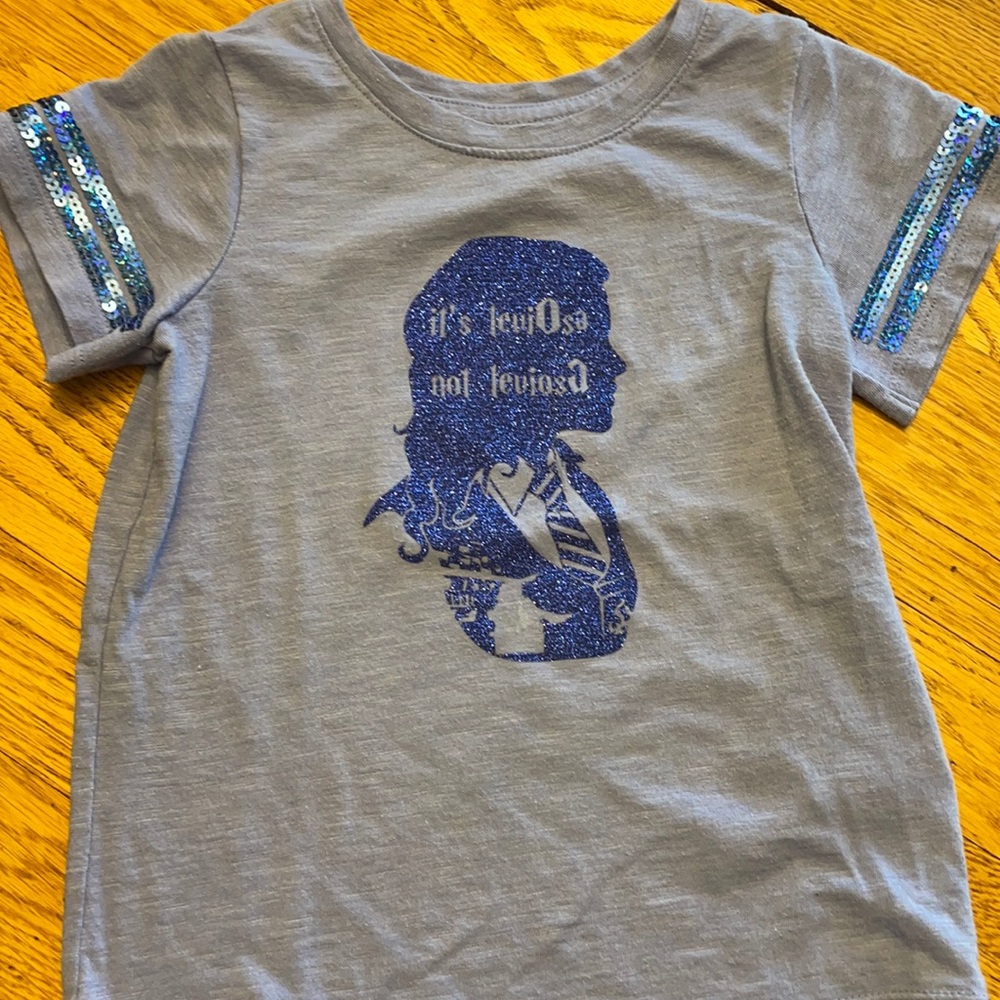 Blue Hermione (Harry Potter) custom made top